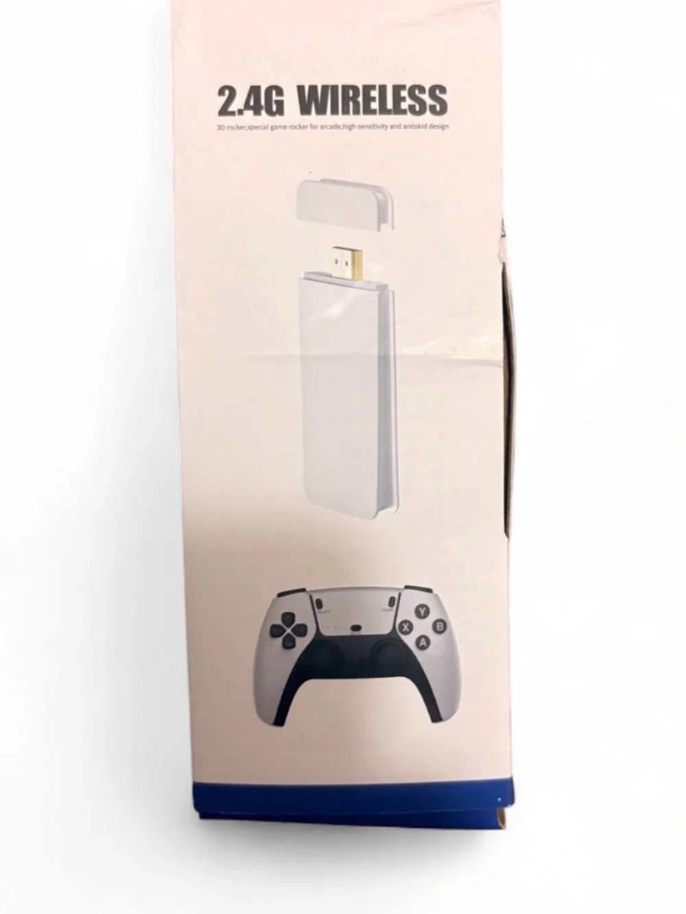 2.4G Wireless White Game Console with Controller